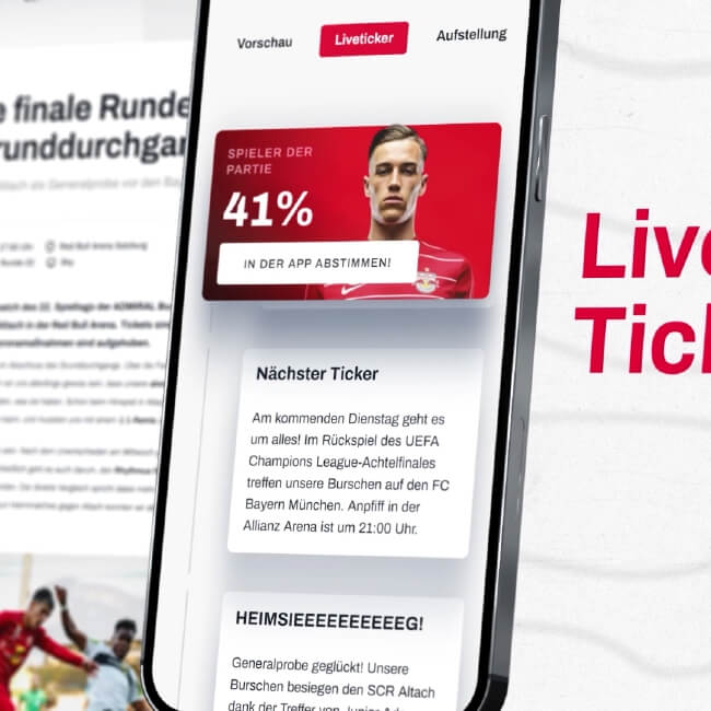 Red Bull Salzburg Web Relaunch Standbild 0